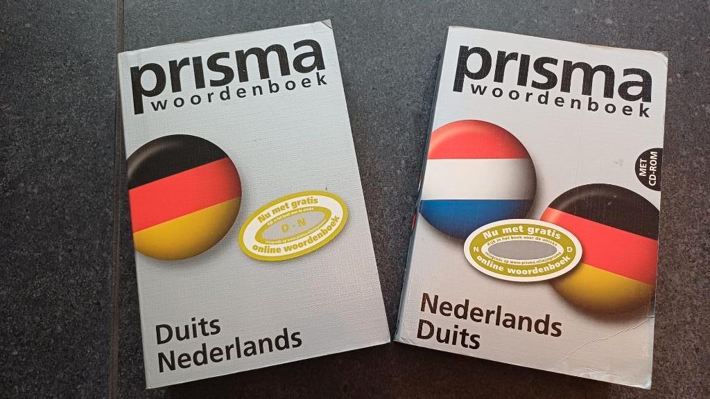 Woordenboeken Nederlands/Duits - Duits/Nederlands, Boeken, Schoolboeken, Gelezen, ASO, Prisma, Duits
