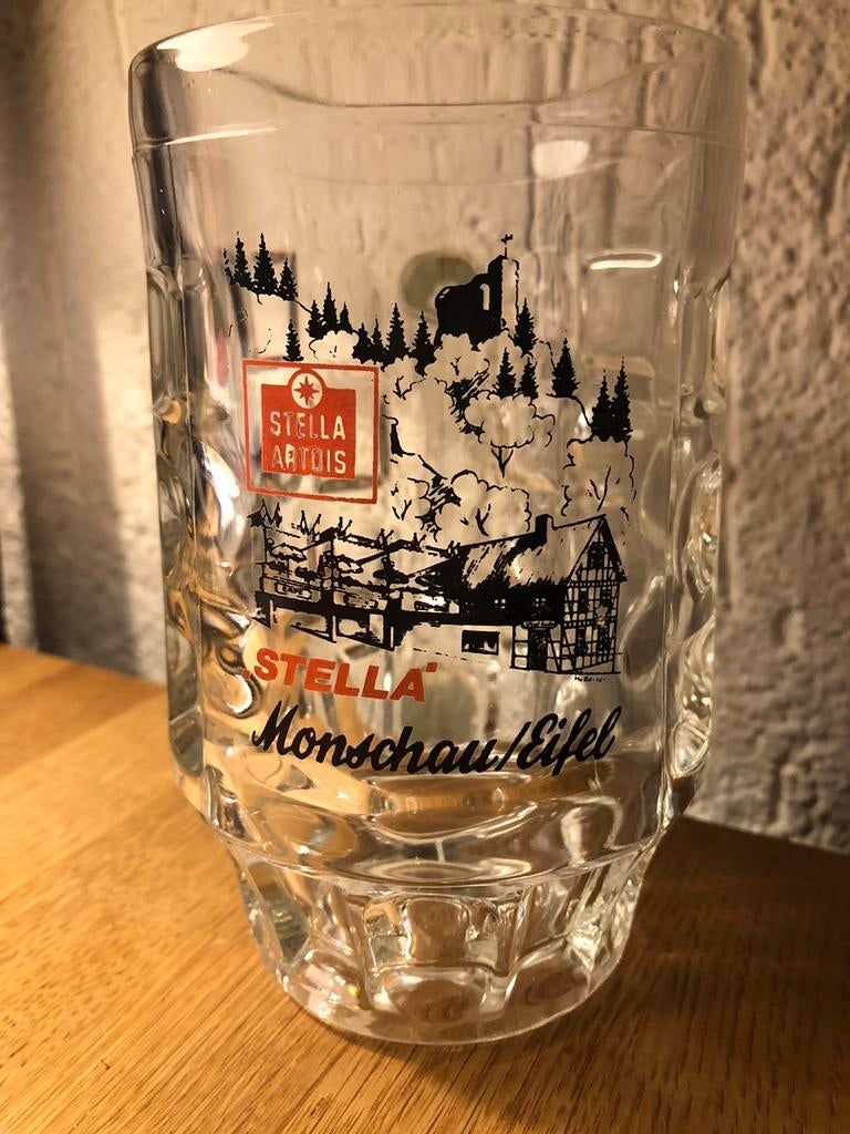 stella artois bierpul choppe 0,5 L Monschau/Eifel, Ophalen of Verzenden, Gebruikt, Pul(len), Stella Artois