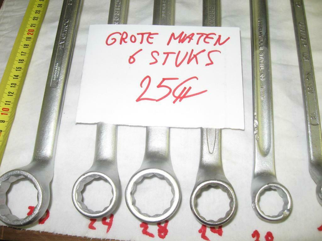 LOT CLÉS DE POINT ET D'ANNEAU POUR MECA/HOBBY, Bricolage & Construction, Enlèvement, Comme neuf