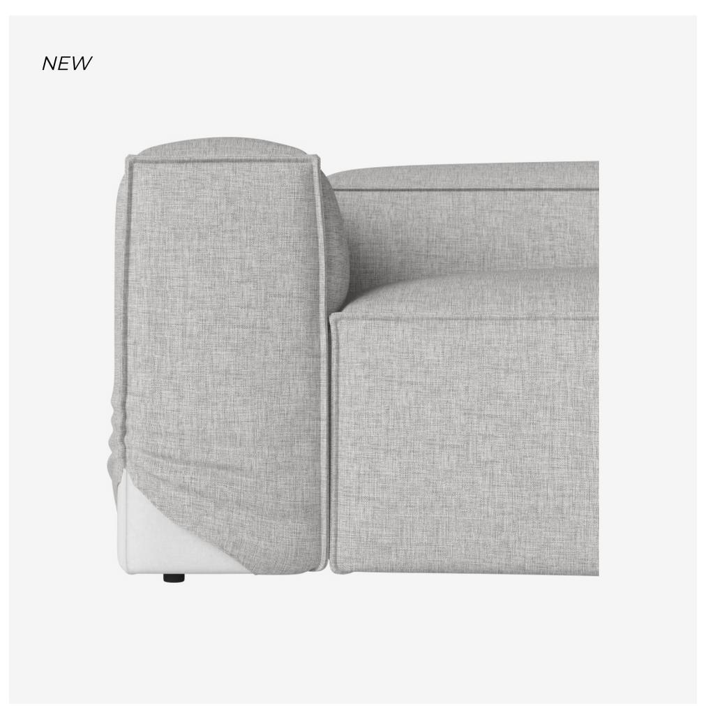 Étui gris clair Bolia Cosima/L & R/New, Maison & Meubles, Canapés | Salons, Neuf, Enlèvement ou Envoi
