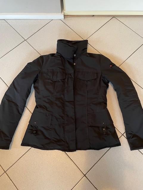 Donsjack Peuterey maat IT44, Maat 38/40 (M), Zwart, Ophalen of Verzenden, Zo goed als nieuw