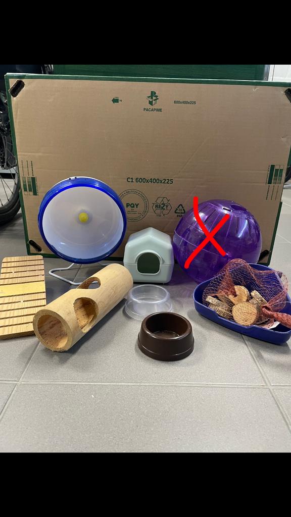 Hamster spullen, Dieren en Toebehoren, Ophalen, Gebruikt