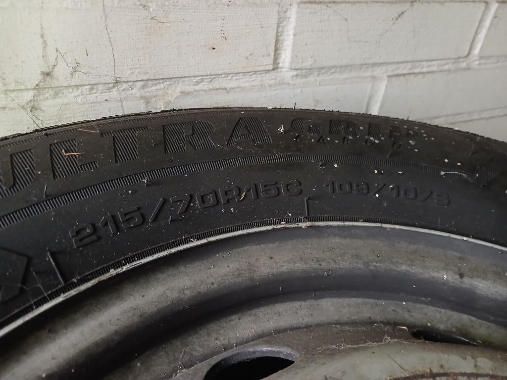 Banden op velgen Boxer, jumper, ducato, Auto-onderdelen, 15 inch, Nieuw, Band(en), Bestelwagen