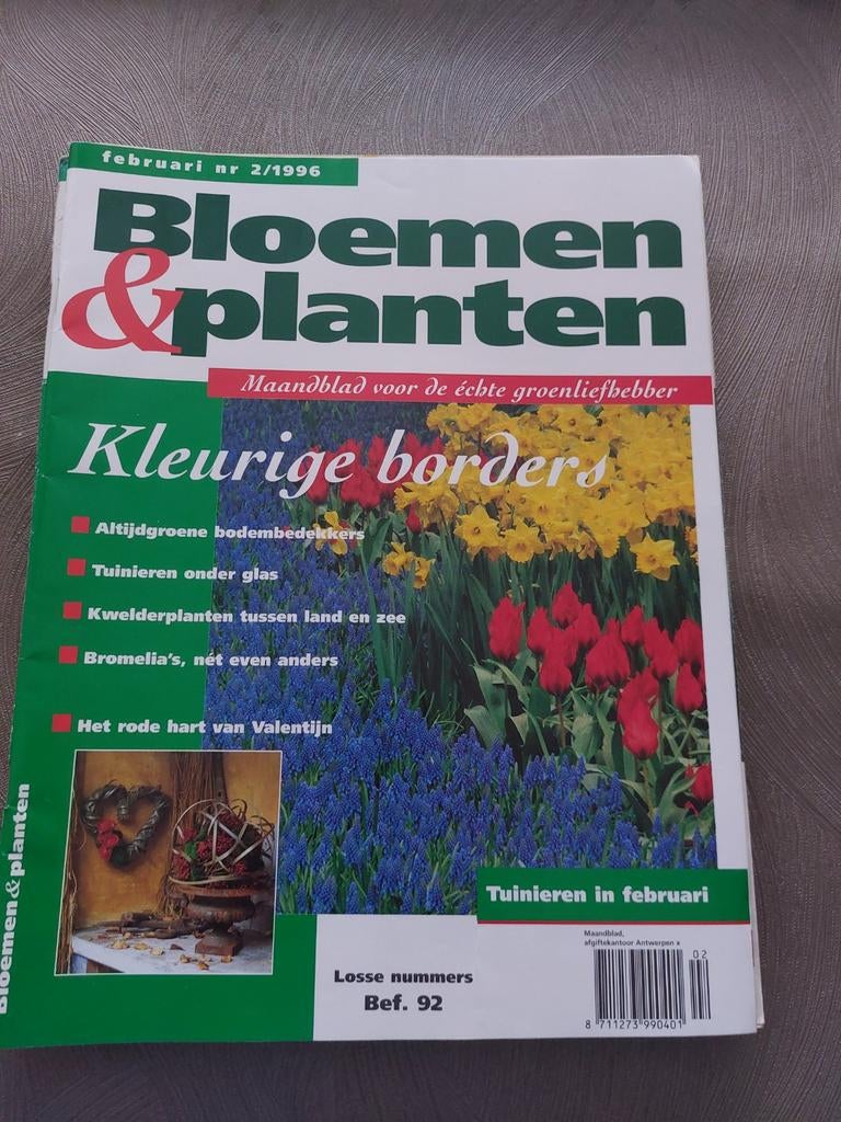 Bloemen en planten  1996, Boeken, Tijdschriften en Kranten, Ophalen of Verzenden, Gelezen