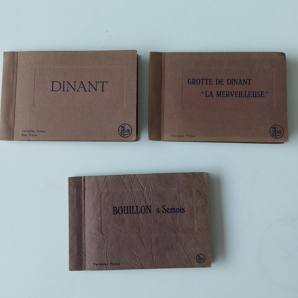 3 livres anciens avec 10 photos de Bouillon Dinant, 4€ chacu, Enlèvement, Photo