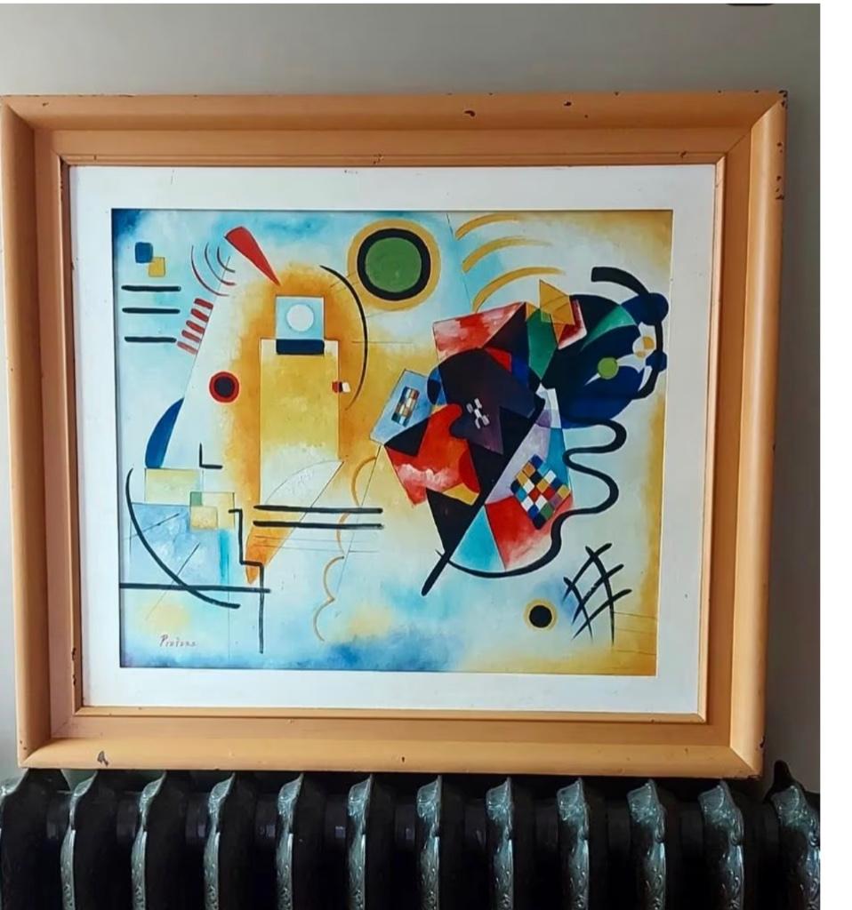 Schilderij op canvas Wassily Kandinsky, Enlèvement