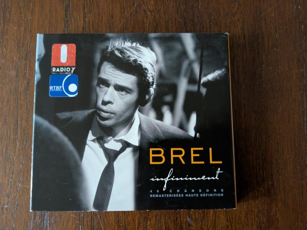 Dubbel CD Jacques Brel / Infiniment, Enlèvement ou Envoi, Comme neuf