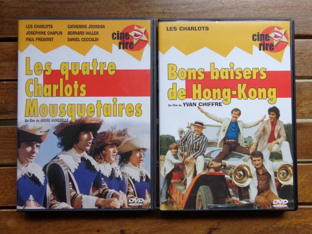 )))  Les Charlots  //  2 Films / Comédie  (((, Tous les âges, Enlèvement ou Envoi, Comme neuf, Comédie d'action