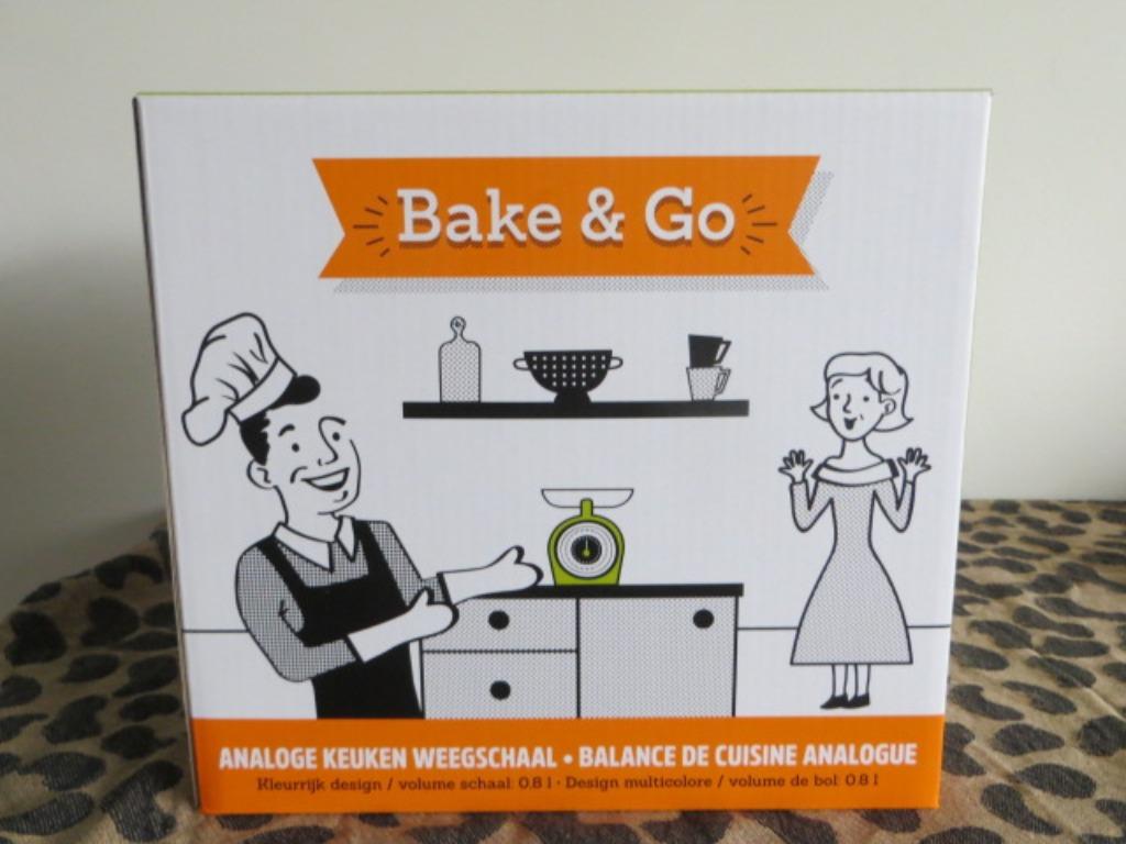 Keukenweegschaal : Bake & Go -- nieuw -- weegschaal, Minder dan 10 kg, Keukenweegschaal, Analoog, Nieuw
