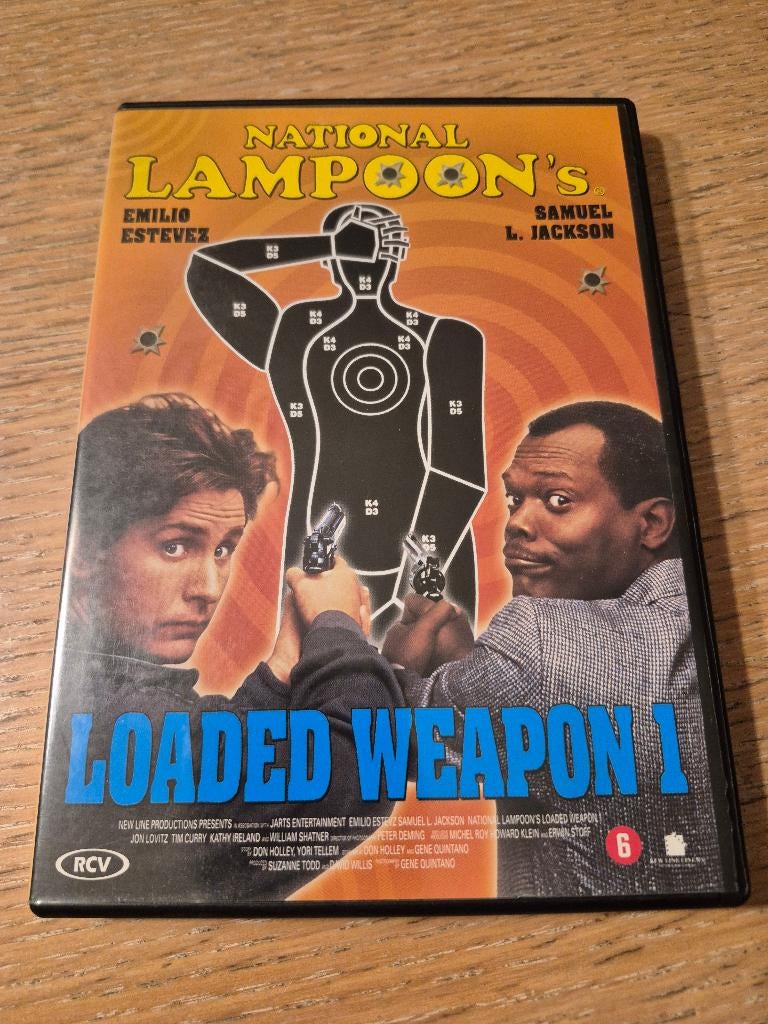 Dvd Loaded Weapon 1 (National Lampoon's), Cd's en Dvd's, Vanaf 6 jaar, Ophalen of Verzenden, Zo goed als nieuw, Actiekomedie