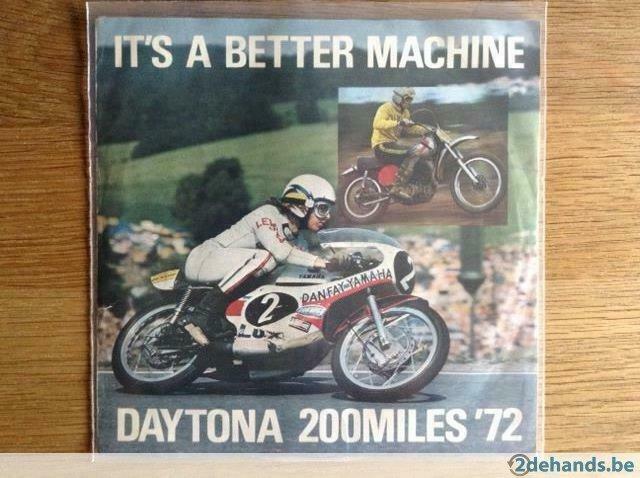 single daytona 200 miles '72
