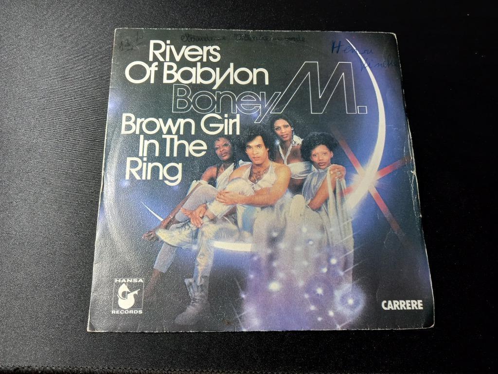 Boney M. ‎– Rivers Of Babylon ' 7 Als nieuw, Overige genres, 7 inch, Single, Ophalen of Verzenden