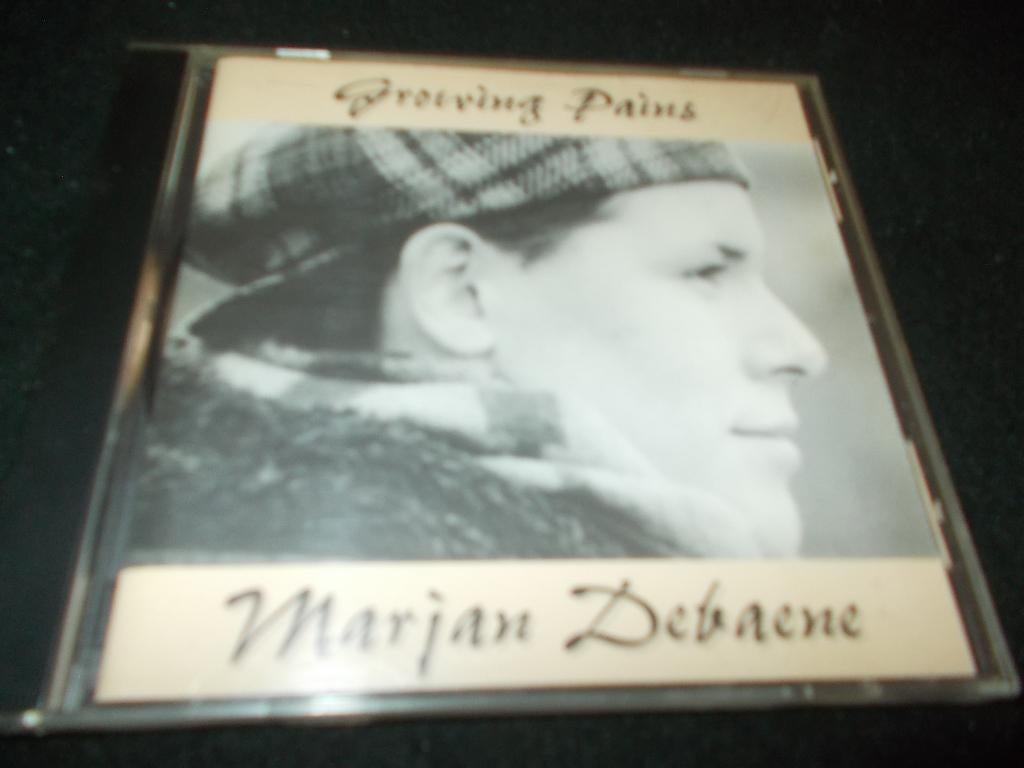 CD - MARJAN DEBAENE -  Growing Pains - 1996 - Belpop, Cd's en Dvd's, Cd's | Rock, Zo goed als nieuw, Singer-songwriter, Ophalen