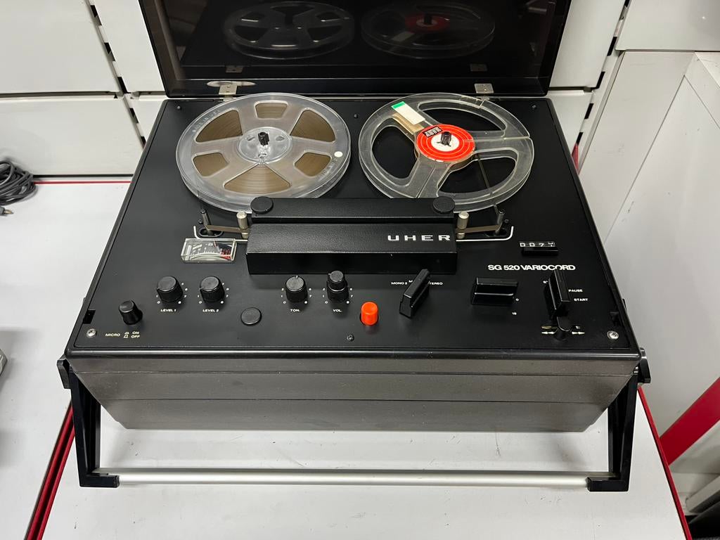 UHER SG 520 Variocord Magnétophone à bandes - vintage 60-70s, Enlèvement, Magnétophone