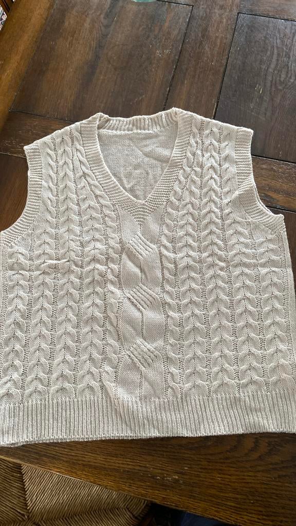 Debardeur M, Taille 38/40 (M), Beige, Enlèvement, Neuf