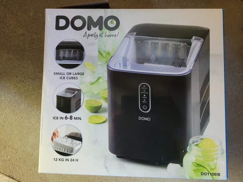 Ijsblokjesmaker Domo zo goed als nieuw, Elektronische apparatuur, Ophalen, Zo goed als nieuw