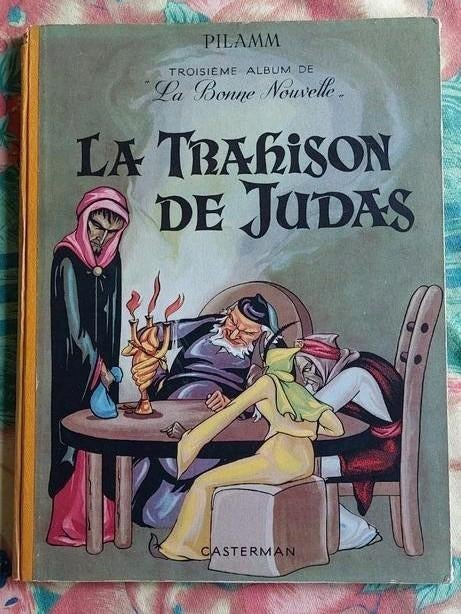 Casterman. 1949. La trahison de Judas., Enlèvement ou Envoi, Comme neuf