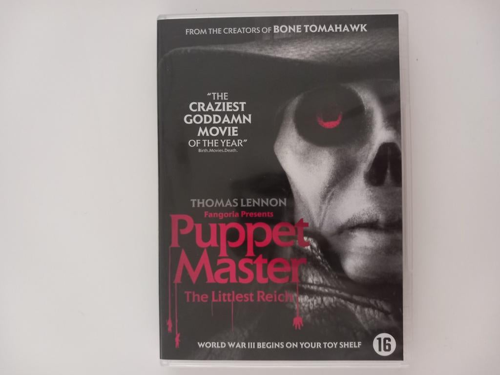 Dvd Puppet Master : The littlest Reich (Horrorfilm) ZELDZAAM, Ophalen of Verzenden, Zo goed als nieuw