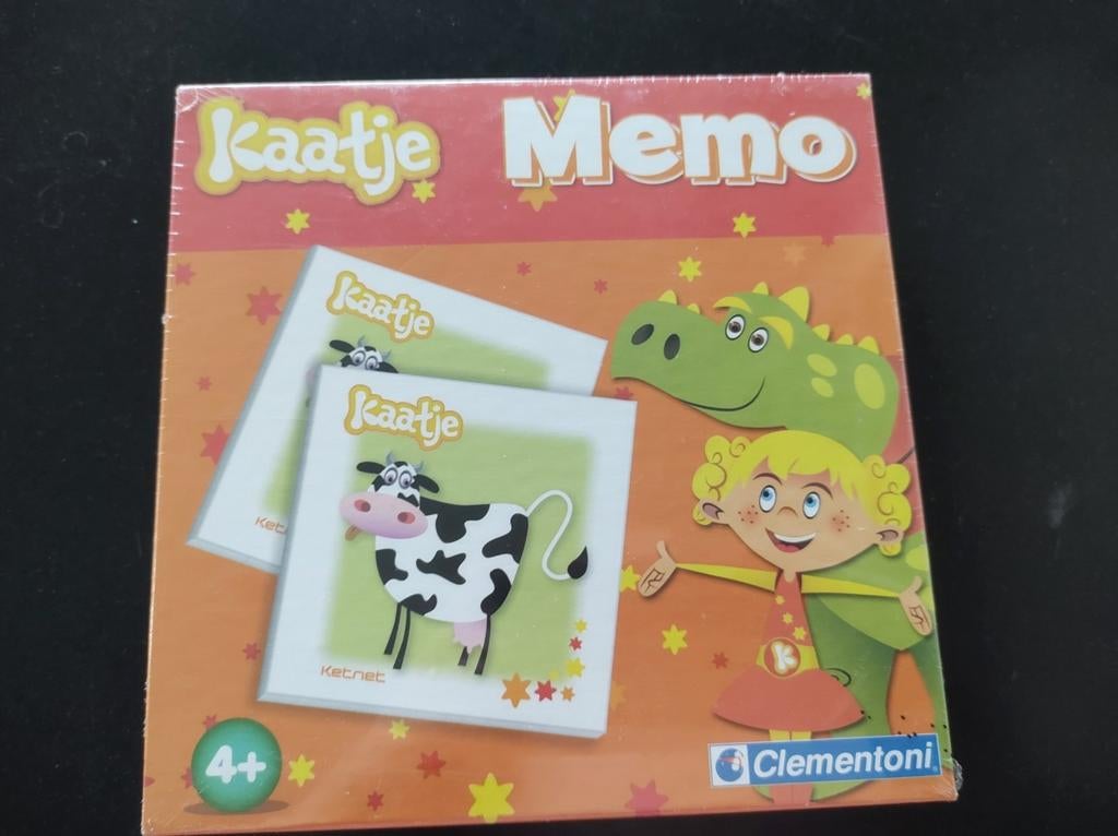 Spel memo Kaatje, Clementoni, nieuw, Een of twee spelers, Ophalen of Verzenden, Nieuw, Clementoni