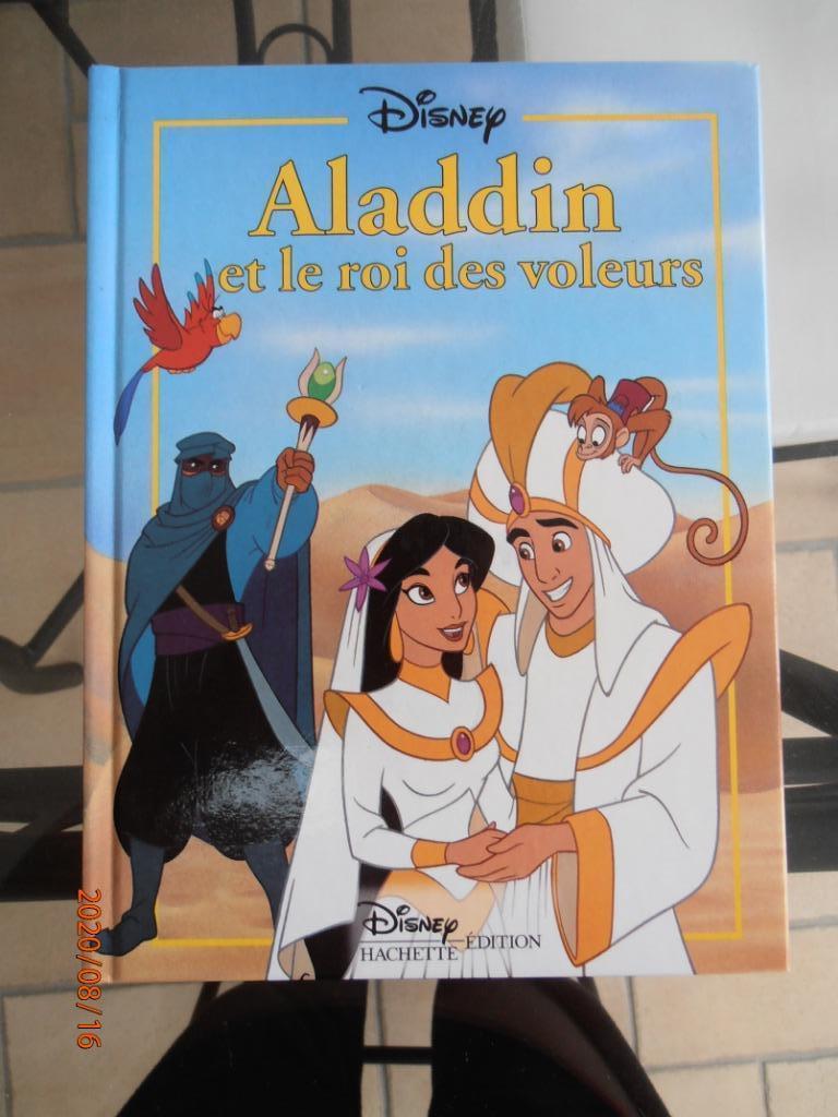 Livre "Aladdin et le roi des voleurs" - DISNEY HACHETTE 1999, Enlèvement ou Envoi, Utilisé, Disney, 3 à 4 ans