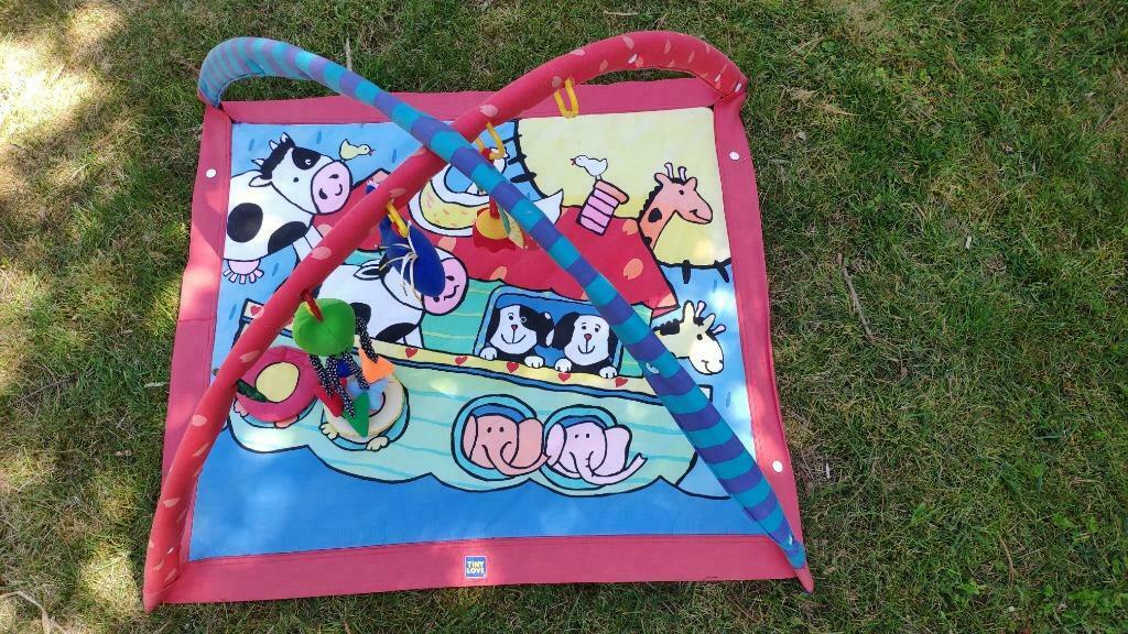 Leuke speelmat speeltapijt Tiny Love met dieren en functies, Kinderen en Baby's, Ophalen of Verzenden, Gebruikt, Jongen of Meisje