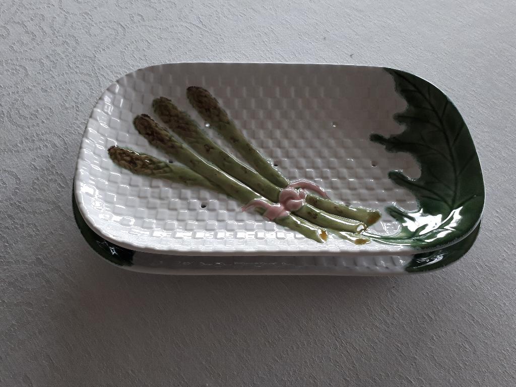 plat à asperges en porcelaine, Enlèvement ou Envoi, Porcelaine