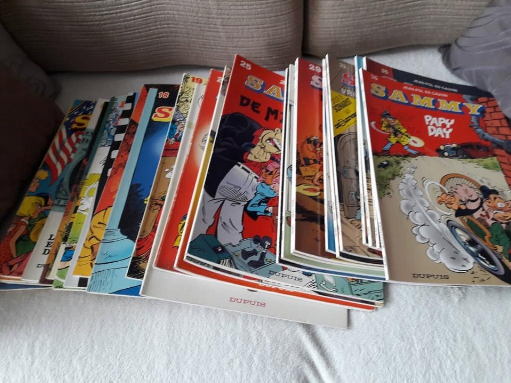 strips sammy, Ophalen