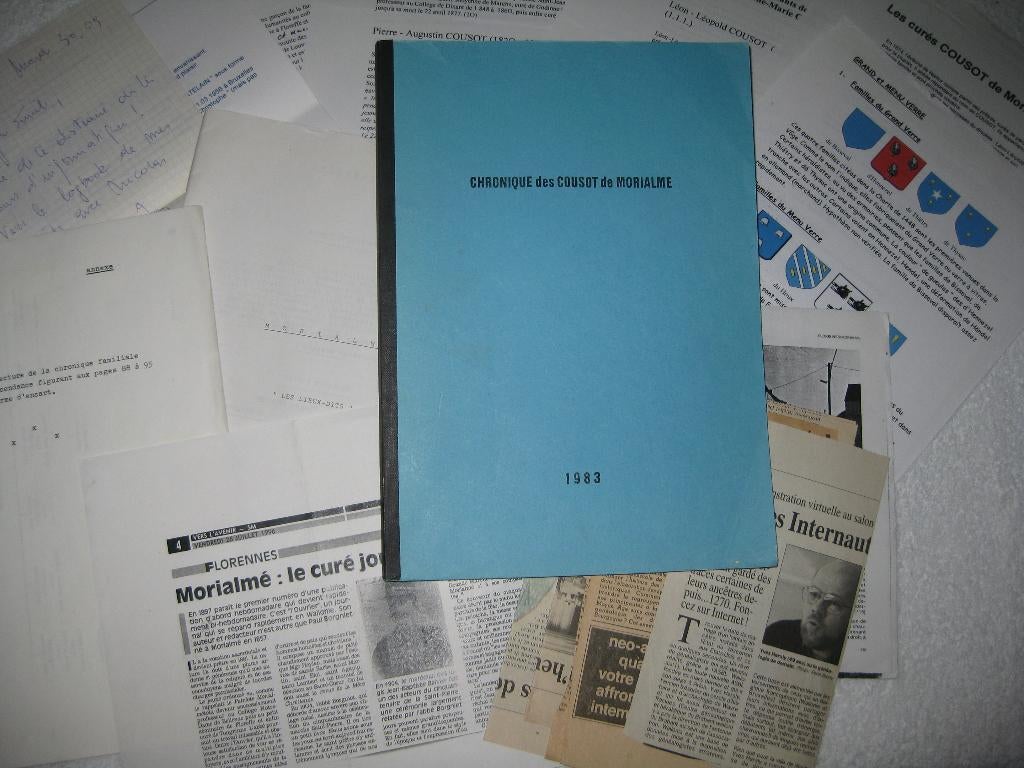 Morialmé Lobbes Ecauss. Dinant Hanzinelle fam. Cousot - 1983, Enlèvement ou Envoi, Utilisé