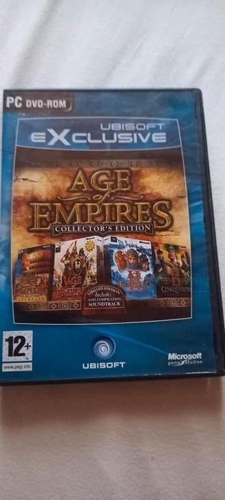 Age of Empires: Collector's Edition, PC DVD-rom, Ophalen of Verzenden, Zo goed als nieuw, Strategie en Constructie, Vanaf 12 jaar