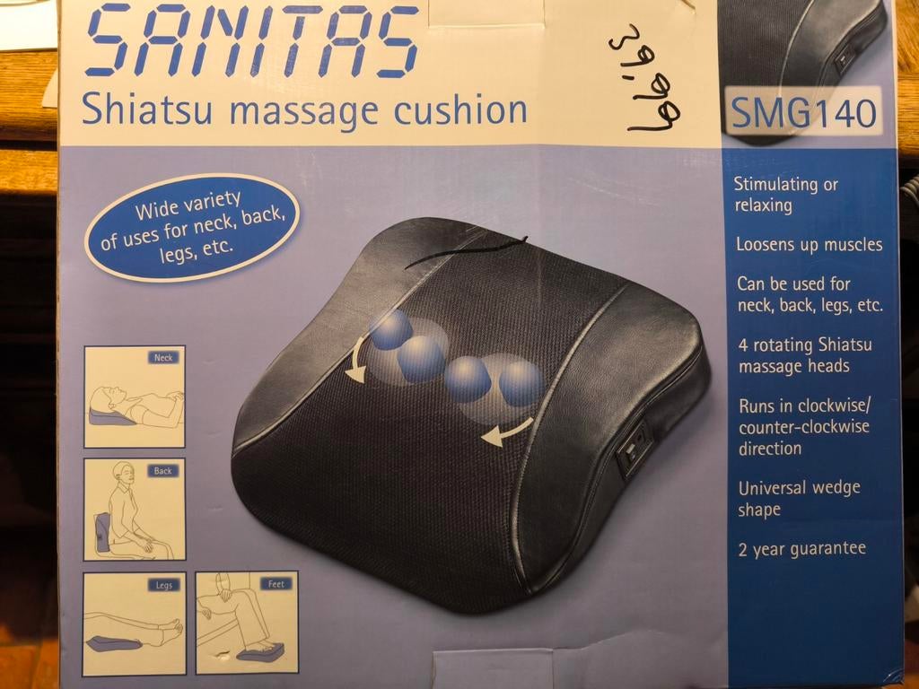 Appareil de massage shiatsu, Divers, Enlèvement