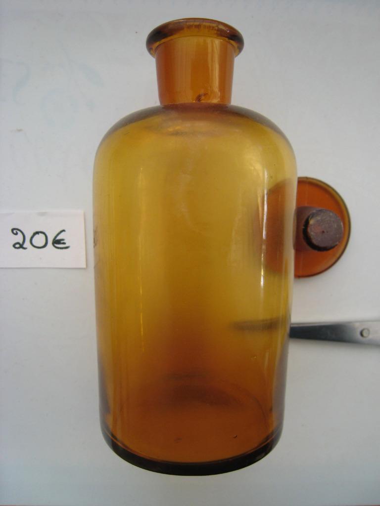 bouteille de pharmacie en verre, Envoi