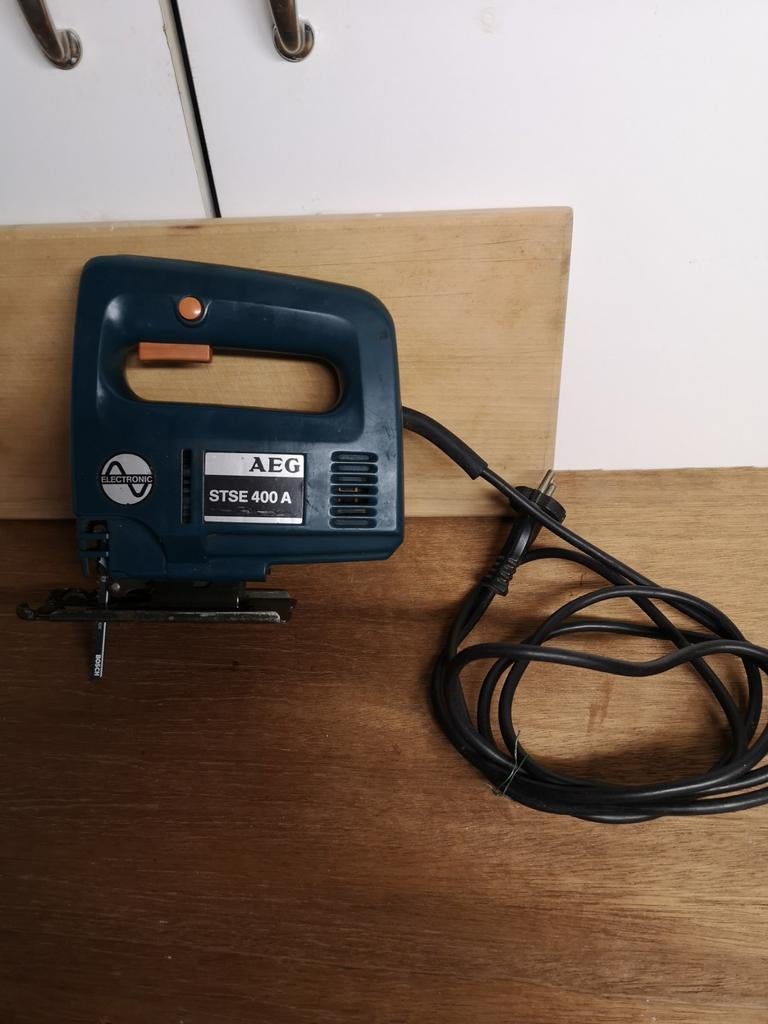 Decoupeerzaag Aeg , wipzaag aeg, Doe-het-zelf en Bouw, Ophalen, Gebruikt, Decoupeerzaag, Aeg