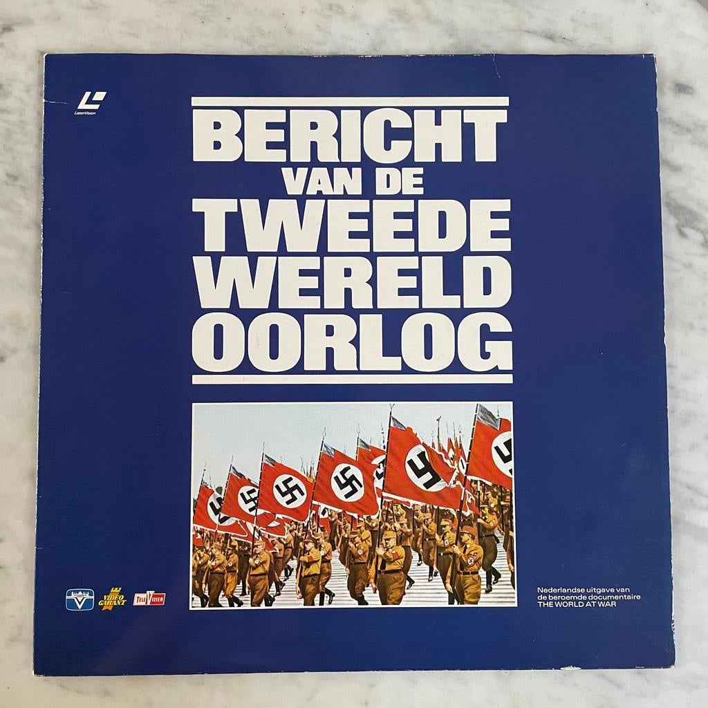 Bericht van de Tweede Wereldoorlog - 12 Laserdiscs, Cd's en Dvd's, Dvd's | Overige Dvd's, Ophalen of Verzenden