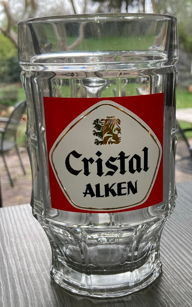 Bierpot Cristal Alken 0,5l, Collections, Verres & Petits Verres, Enlèvement ou Envoi, Comme neuf