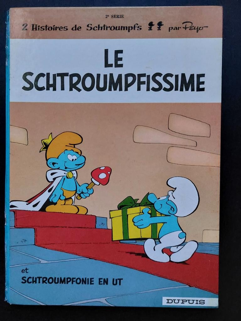 Les Schtroumpfs EO 1965 Le Schtroumpfissime, Enlèvement ou Envoi
