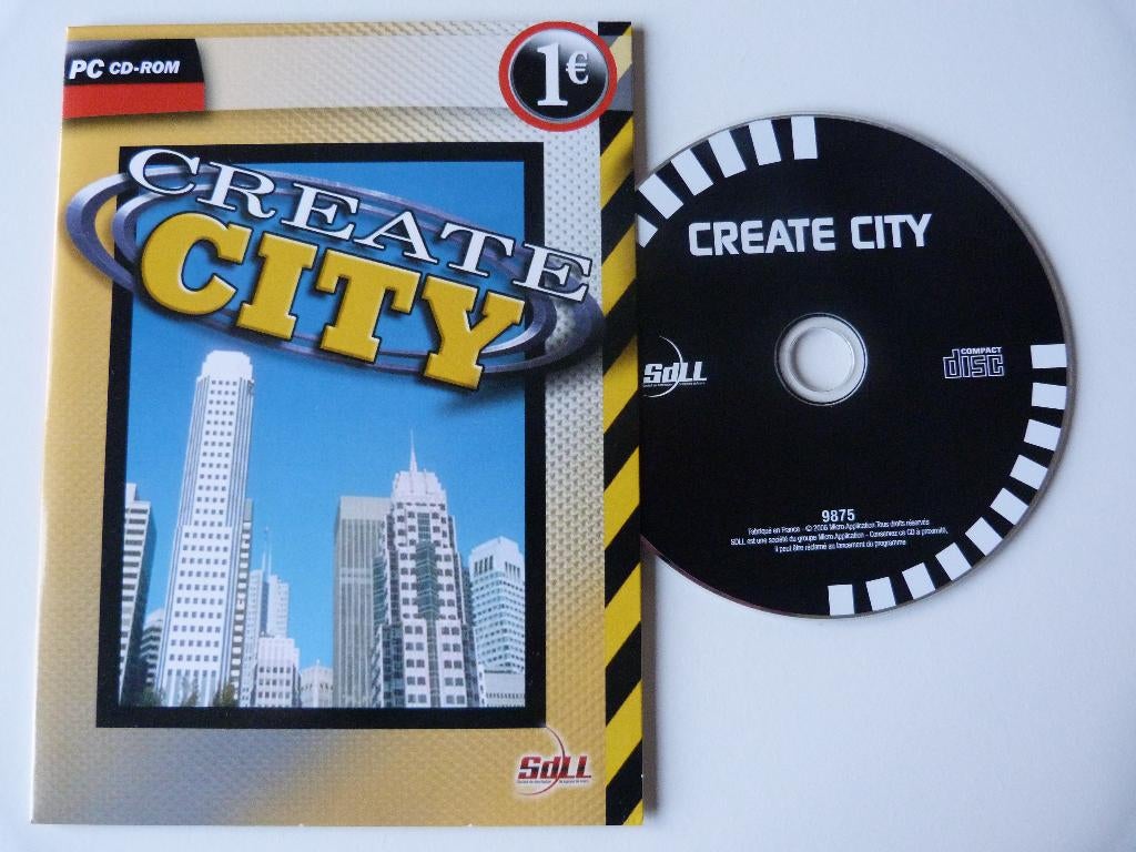 Create City [PC], 1 speler, Ophalen of Verzenden, Zo goed als nieuw, Vanaf 3 jaar