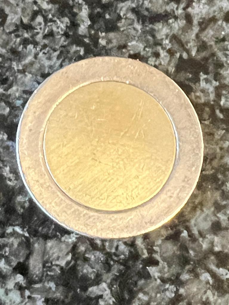 2 euro belgie misslag alleen met randschrift, Ophalen of Verzenden, België, 2 euro, Losse munt