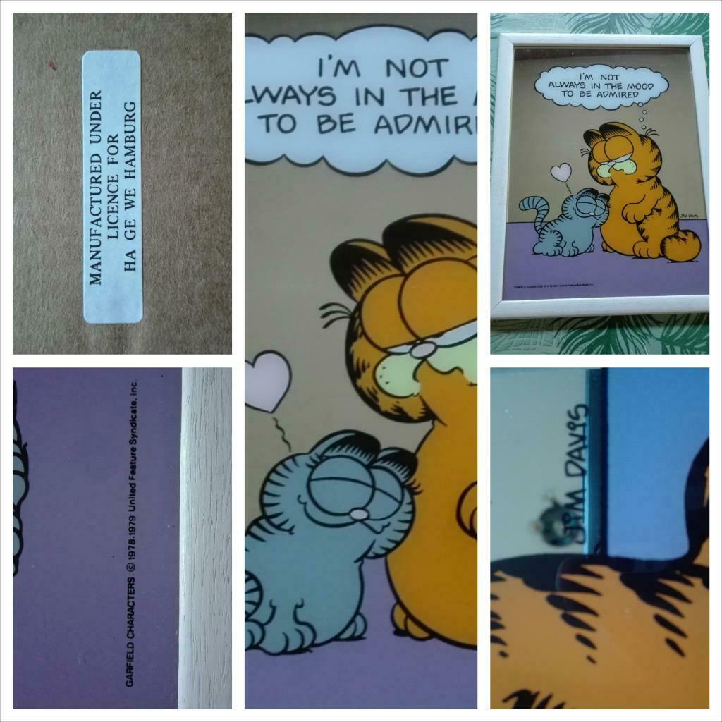 nr45) Spiegel Garfield (de bekendste kat ter wereld), Ophalen of Verzenden, Gebruikt, Film, Gebruiksvoorwerp