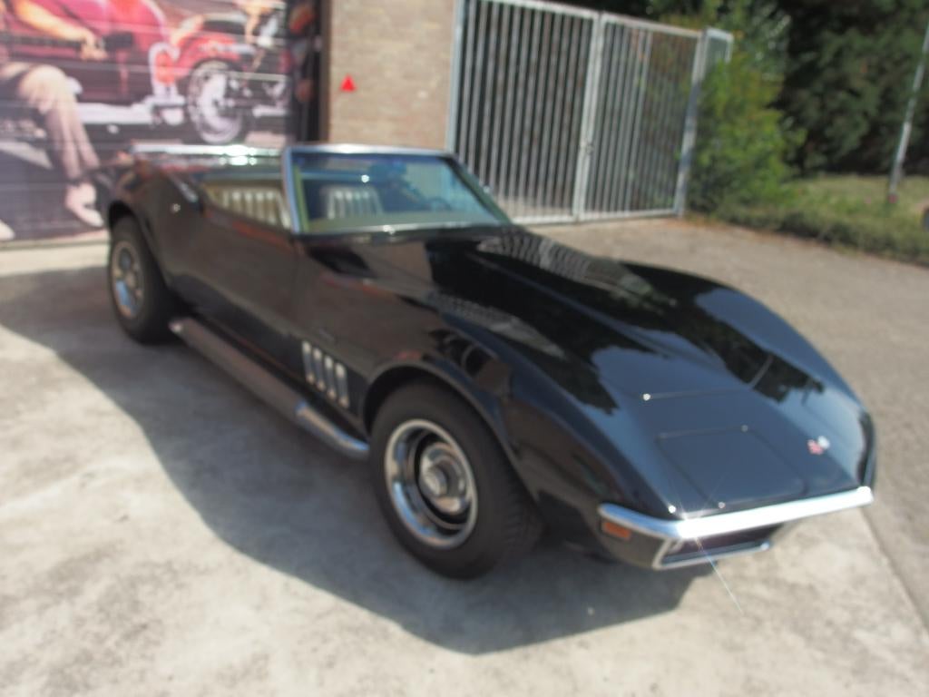 Cabriolet 1969 Chevrolet Corvette Stingray V8 handgeschakeld, foto 2