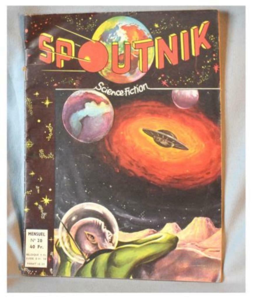§ bd mensuel spoutnik science fiction numero 20 année 1959, Enlèvement ou Envoi, Utilisé