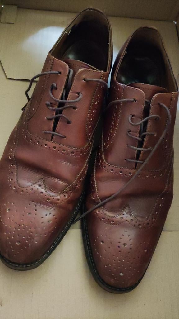 Floris van Bommel, classic brown shoes, size: 45, Ophalen of Verzenden, Gedragen