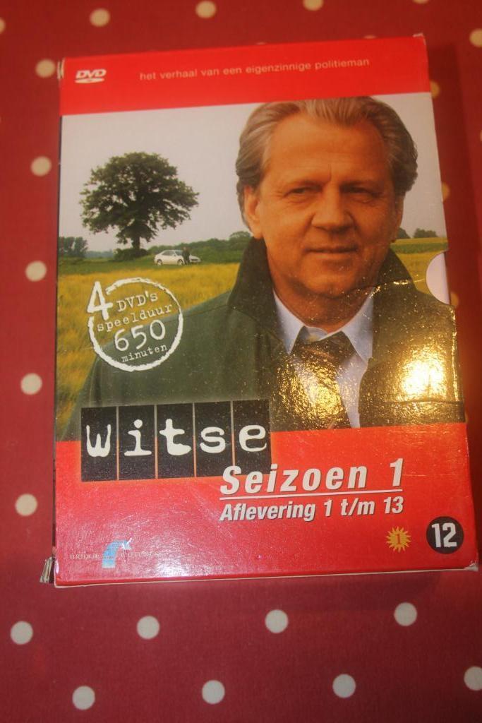 Witse   seizoenen  1-2-4, Coffret, Comme neuf, À partir de 12 ans, Action et Aventure