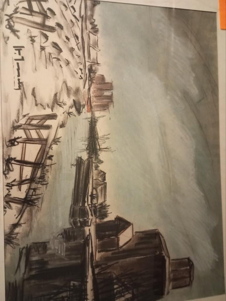 Stefan Tessely. Deinze. Graphique, Enlèvement ou Envoi
