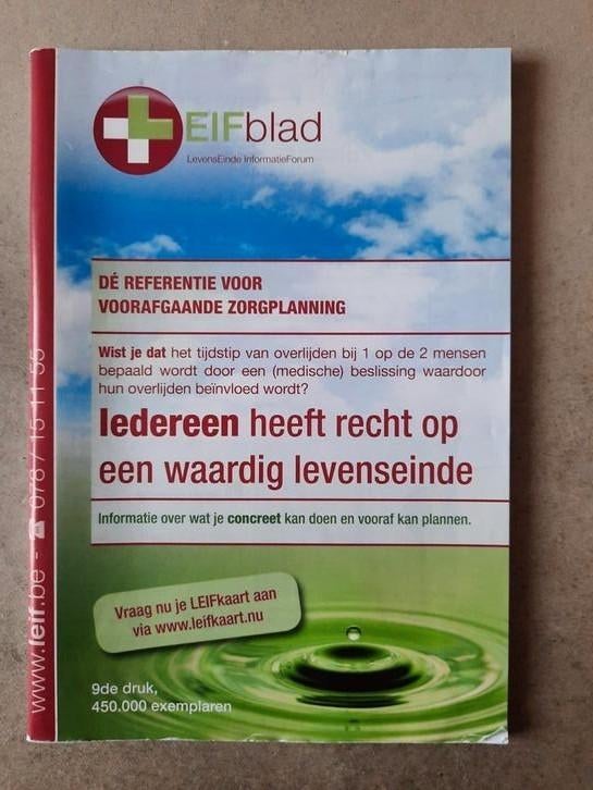 LEIFblad 9de druk, Ophalen of Verzenden, Zo goed als nieuw