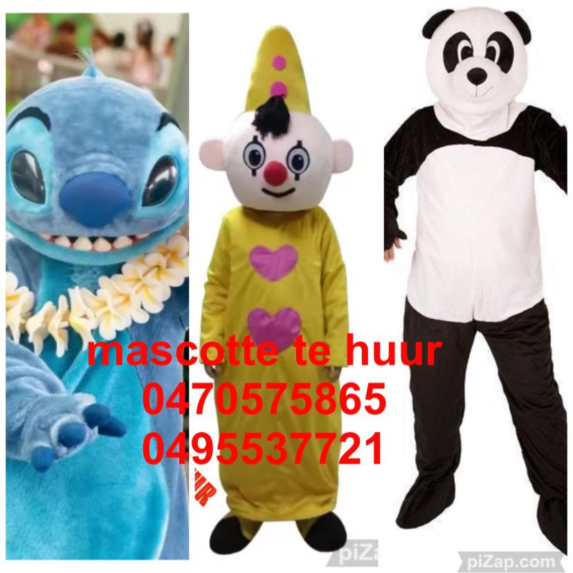 Mascotte verhuur, Hobby en Vrije tijd, Ophalen, Zo goed als nieuw