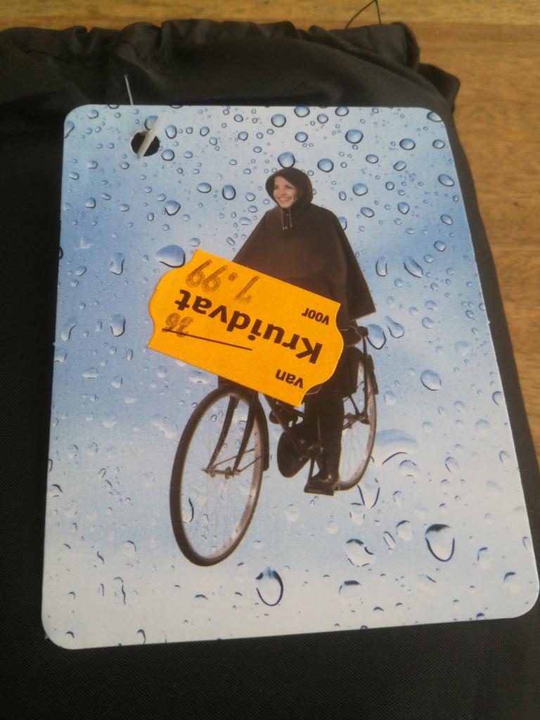 Fiets regenponcho regenjas nieuw afhaling te Halle, Ophalen of Verzenden, Zo goed als nieuw