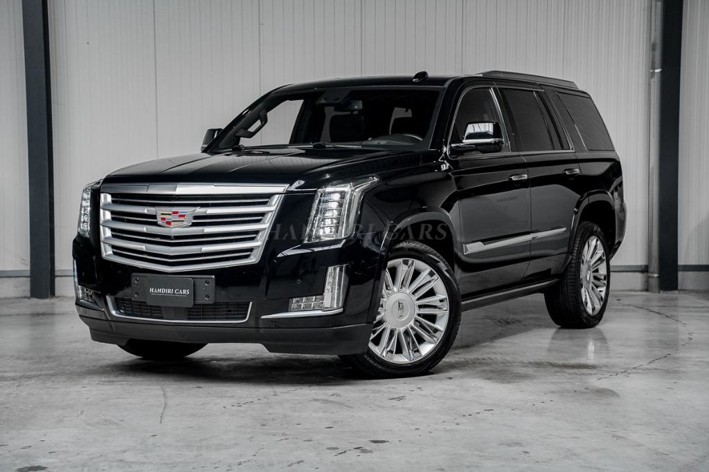 2016 Escalade SUV Platinum € 43500 +LPG 102L +2PL LVRACHT, Cuir et Alcantara, Escalade, Entreprise, 6200 cm³