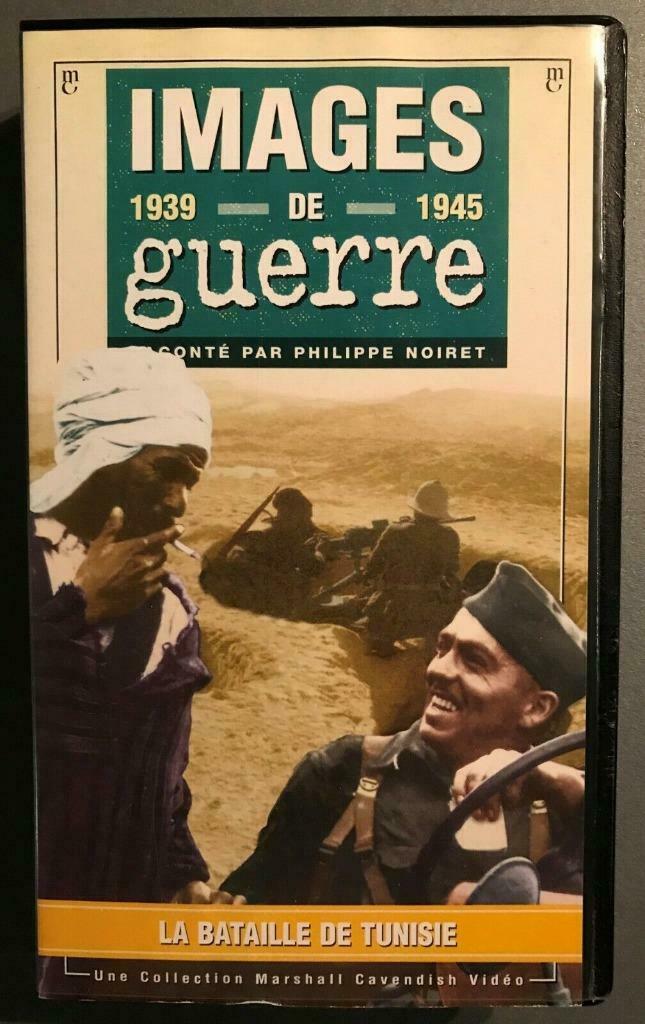 VHS  Images de guerre 39 - 45 N° 11 : La bataille de Tunisie, Enlèvement ou Envoi, Utilisé, Documentaire
