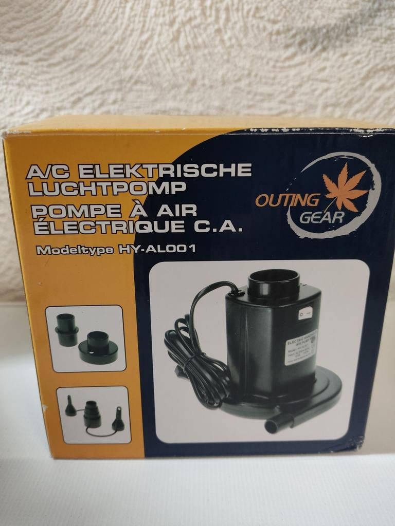 Elektrische luchtpomp 220v nieuw, Caravans en Kamperen, Luchtpompen, Ophalen, Nieuw, Elektrisch