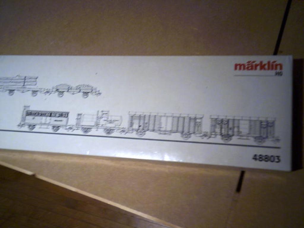marklin 48803, Ophalen, Zo goed als nieuw, Wagon, Märklin